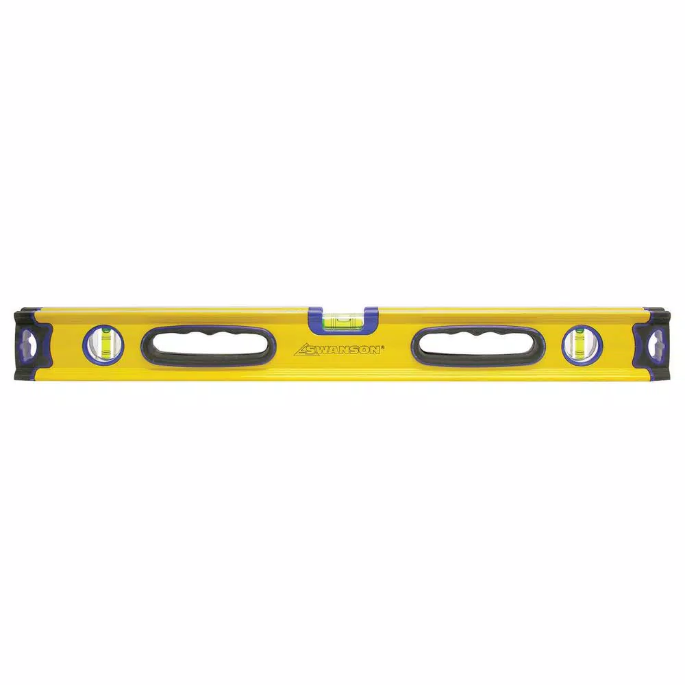 Swanson 24 in. Magnetic Aluminum Box Beam Level and#8211; XDC Depot