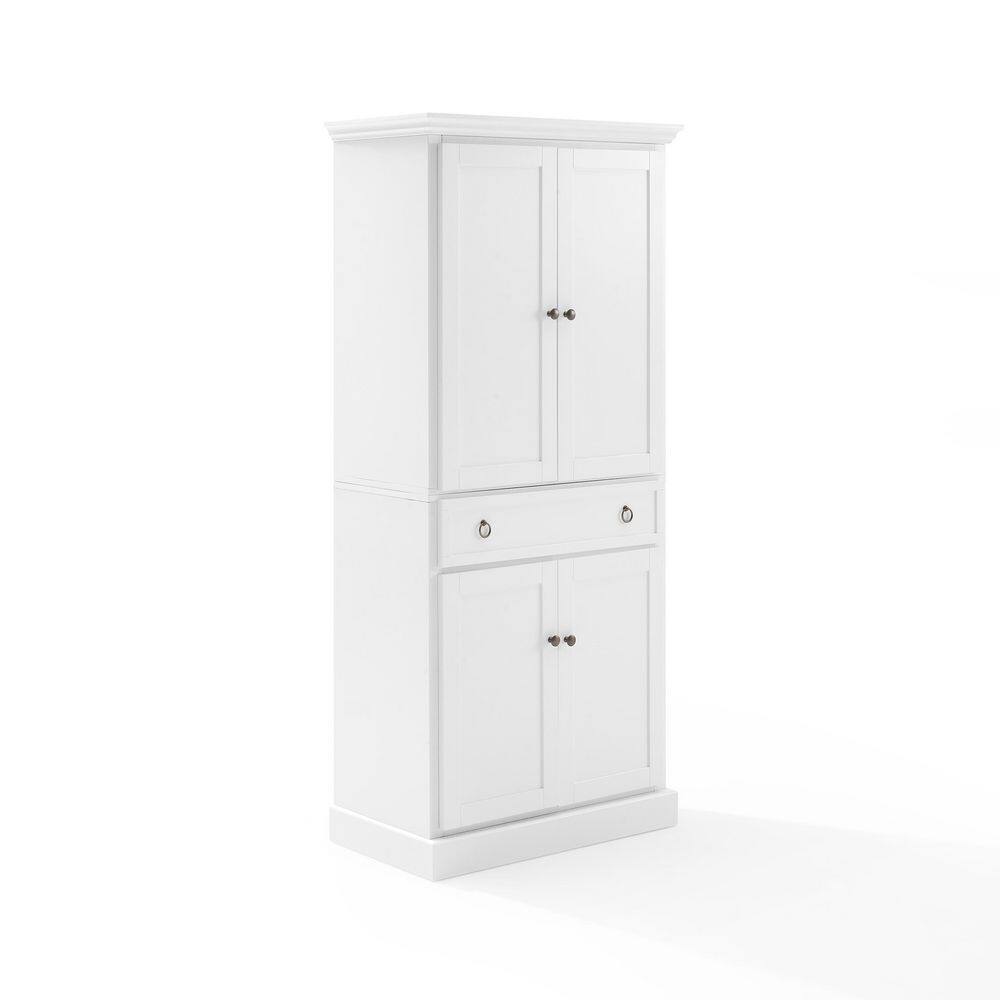 CROSLEY FURNITURE Winston White Storage Pantry KF33026WH