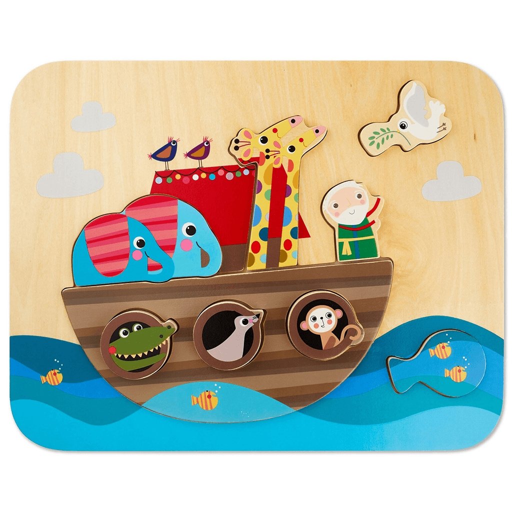 Hallmark  Noah's Ark 9-Piece Wood Puzzle