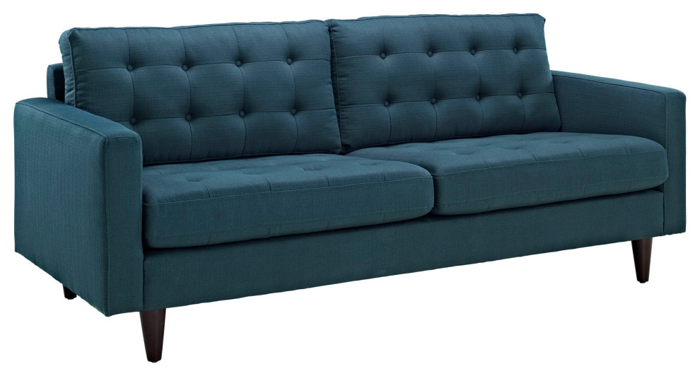 Azure Empress Armchair and Sofa Set of 2   Midcentury   Sofas   by Morning Design Group  Inc  Houzz