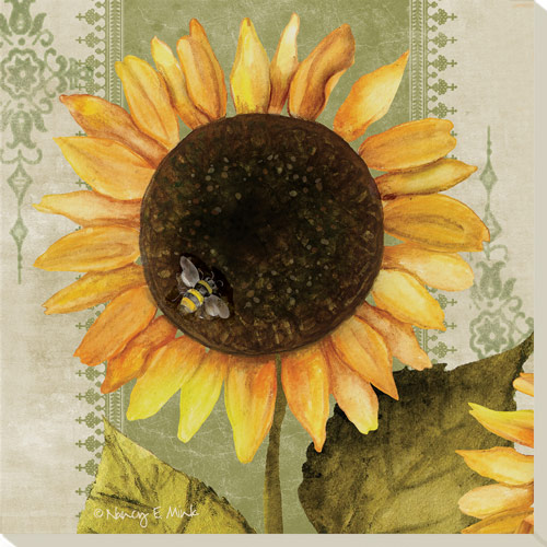 Sunflower Coaster Set 4 Pk