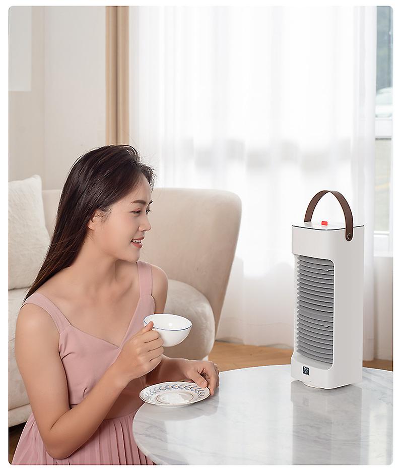 Portable Home Air Conditioner 4000mah Rechargeable 450ml Double Spray Water Cooling Fan