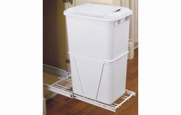 Rev A Shelf RV 12PB 50 S White 50QT Single Waste C...