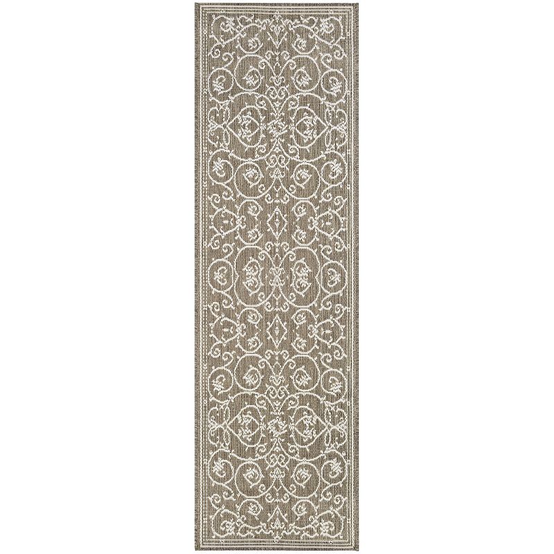 Couristan Recife Veranda Floral Indoor Outdoor Rug