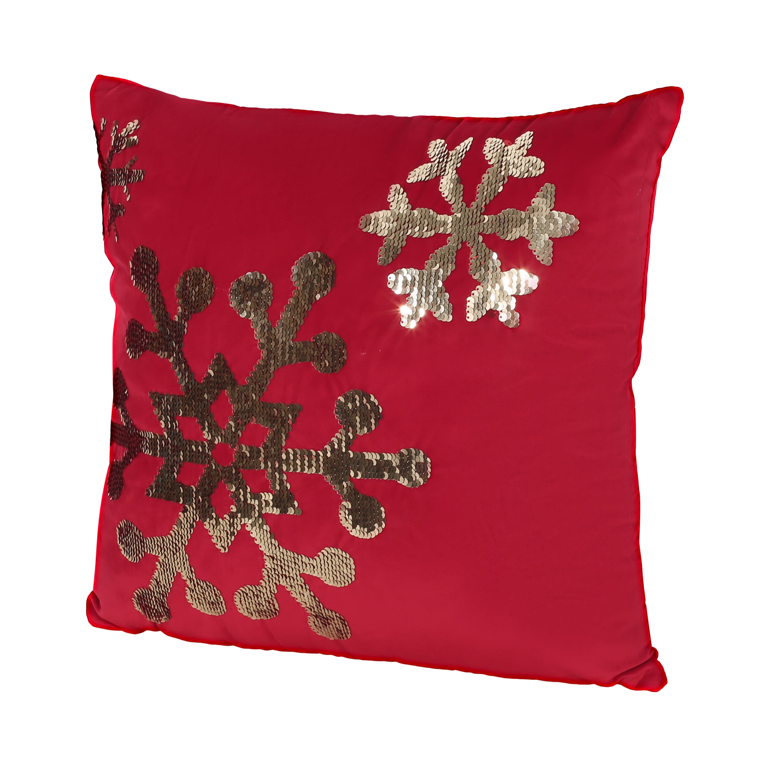 Geary Glam Velvet Christmas Throw Pillow Cover