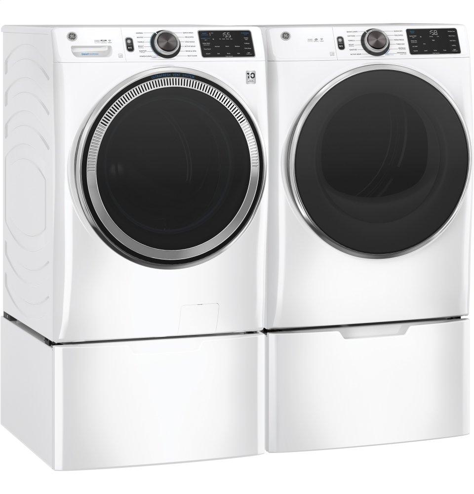 Ge Appliances GFD65ESSNWW Ge® 7.8 Cu. Ft. Capacity Smart Front Load Electric Dryer With Steam And Sanitize Cycle