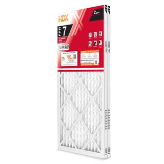 HDX 12 in. x 24 in. x 1 in. Allergen Plus Pleated Air Filter FPR 7 (2-Pack) HDX2P7-011224