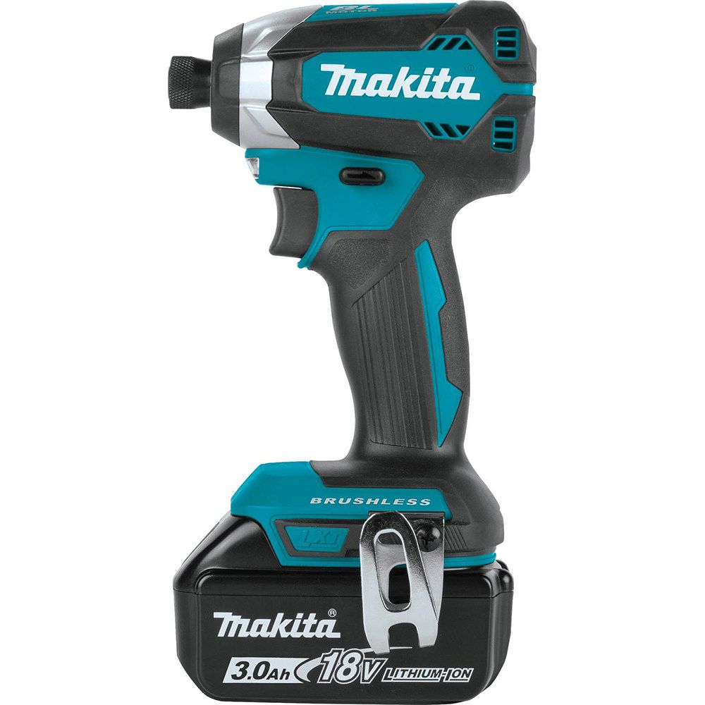 Makita XDT131 18V LXT Lithium‑Ion Brushless Cordless Impact Driver Kit (3.0Ah)