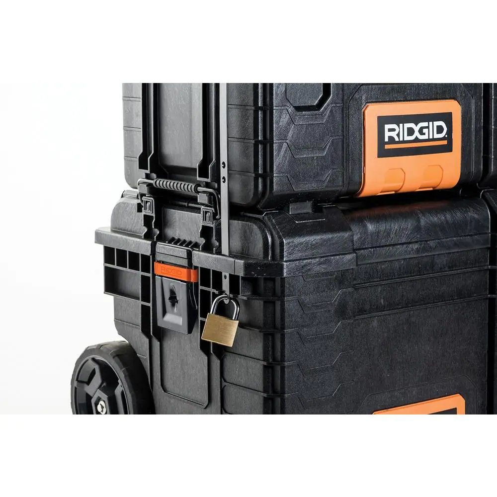 Ridgid 22 In. Pro Gear Cart Tool Box In Black