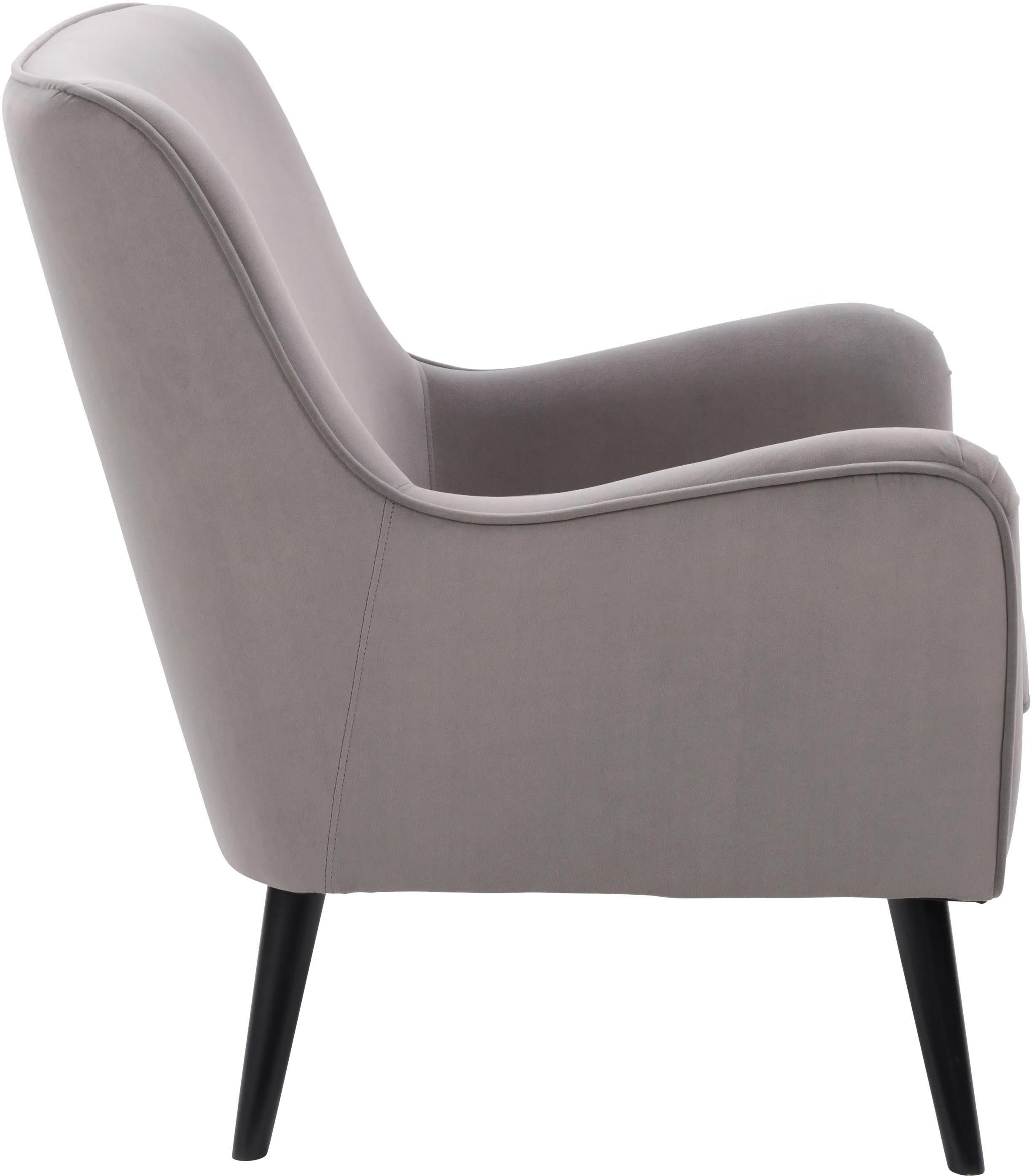 Elwood Gray Modern Accent Chair