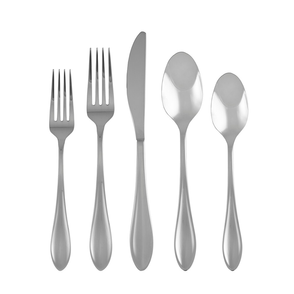 Cambridge Silversmiths Hollen Mirror 20 Piece Flatware Set   20 Piece