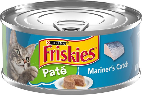 Friskies Classic Pate Mariner's Catch Canned Cat Food