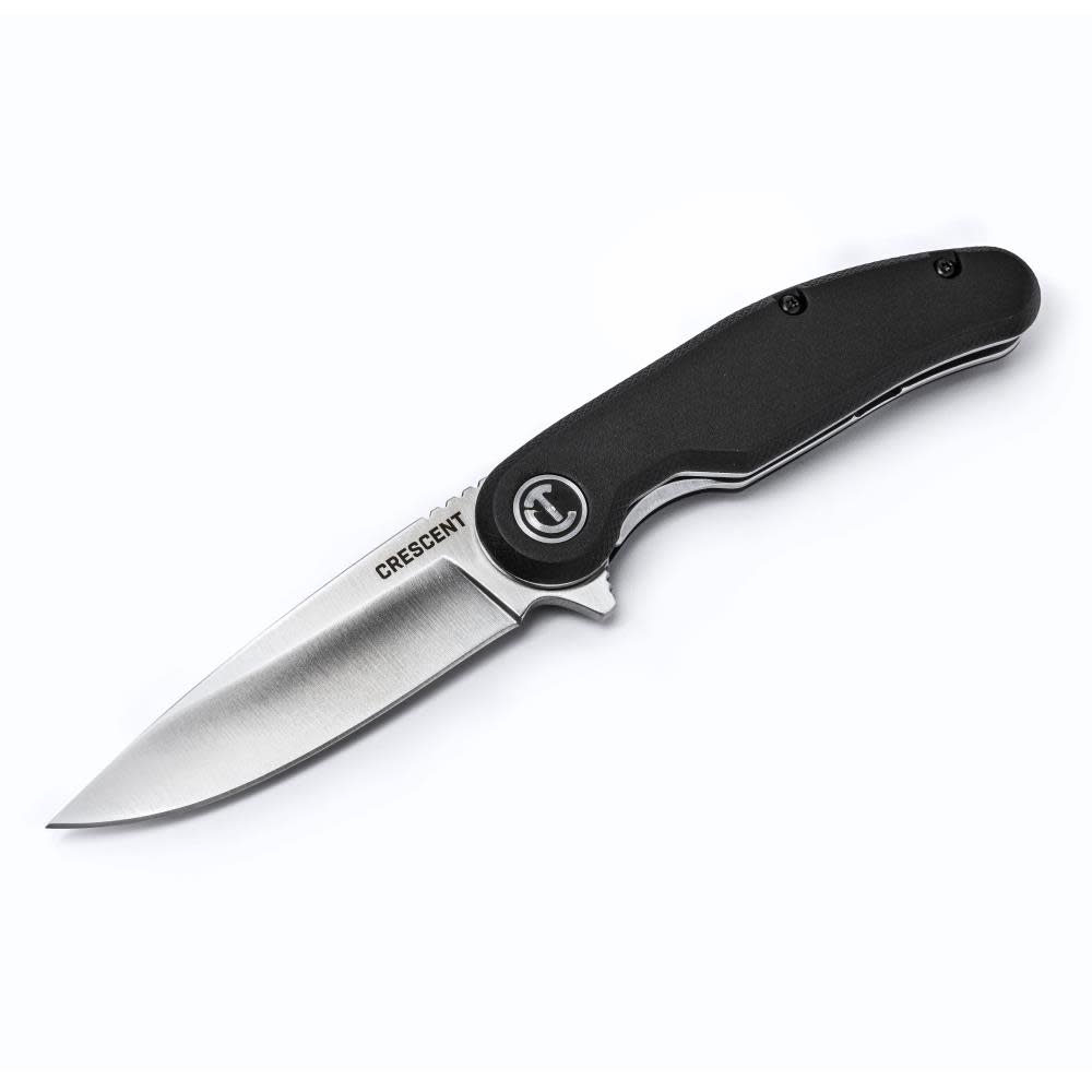 3-1/4 Drop Point Composite Handle Pocket Knife ;