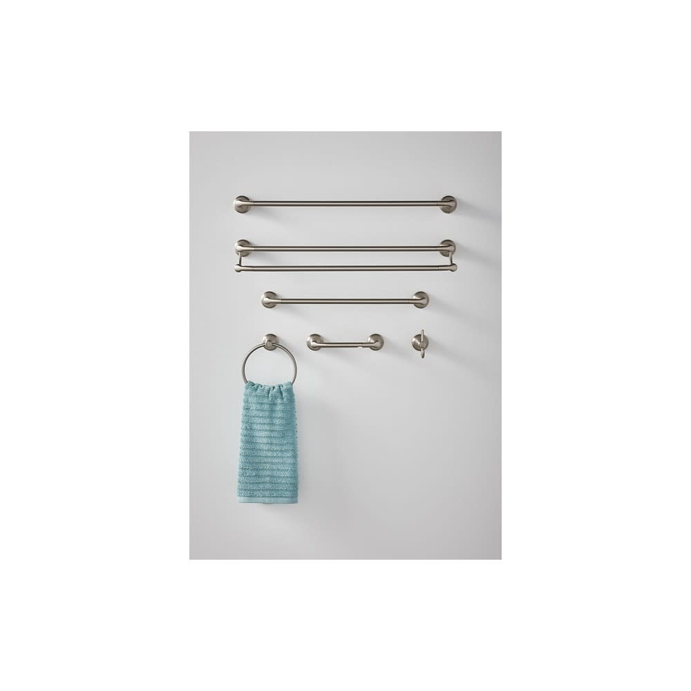 Moen Hilliard Towel Ring Brushed Nickel 6.375