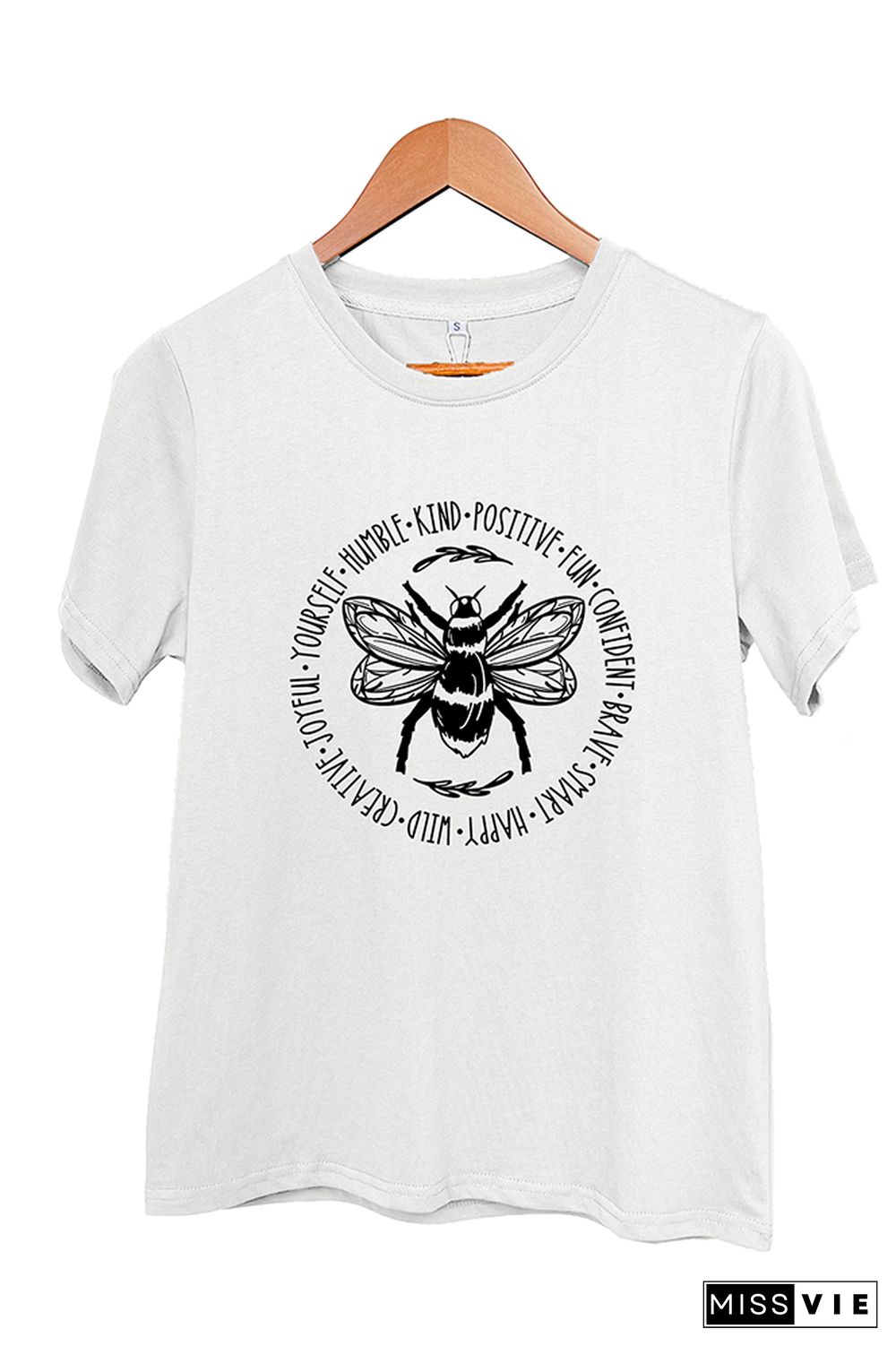 Bee Something Graphic T-Shirt Wholesale