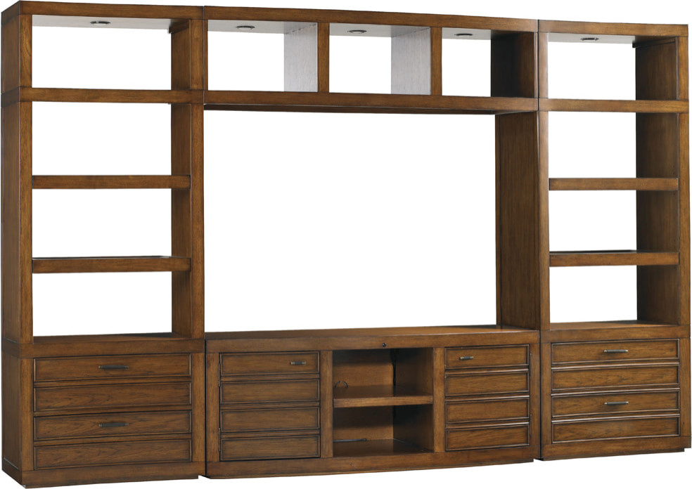 Plantation Bay Media Console   Transitional   Entertainment Centers And Tv Stands   by HedgeApple  Houzz