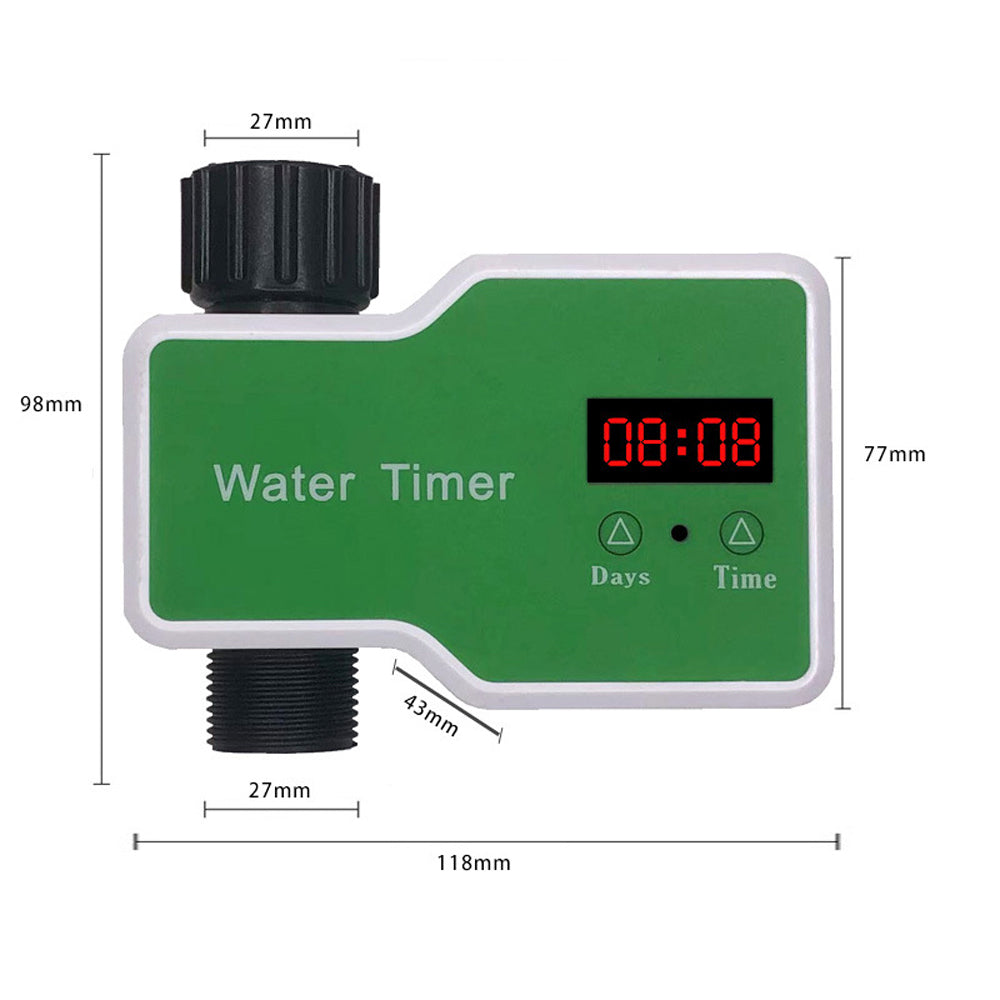 LCD Screen Garden Irrigation Control Device Auto Water Saving Irrigation Controller Digital Plant Watering Timer