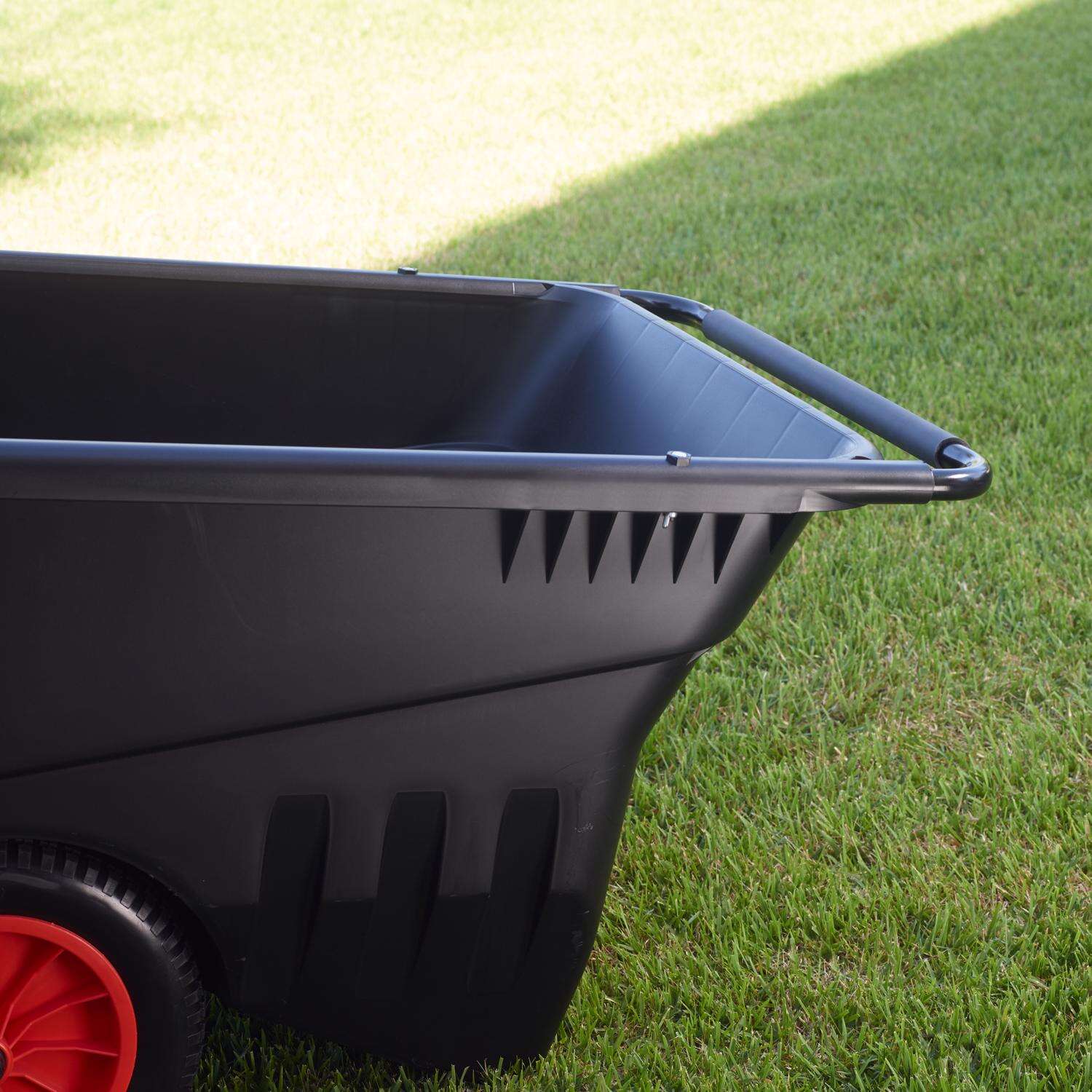 Smart Garden Plastic Yard Cart 7.5 ft