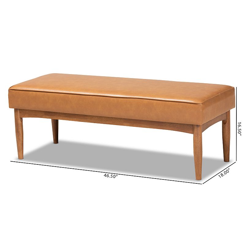 Baxton Studio Arvid Dining Bench