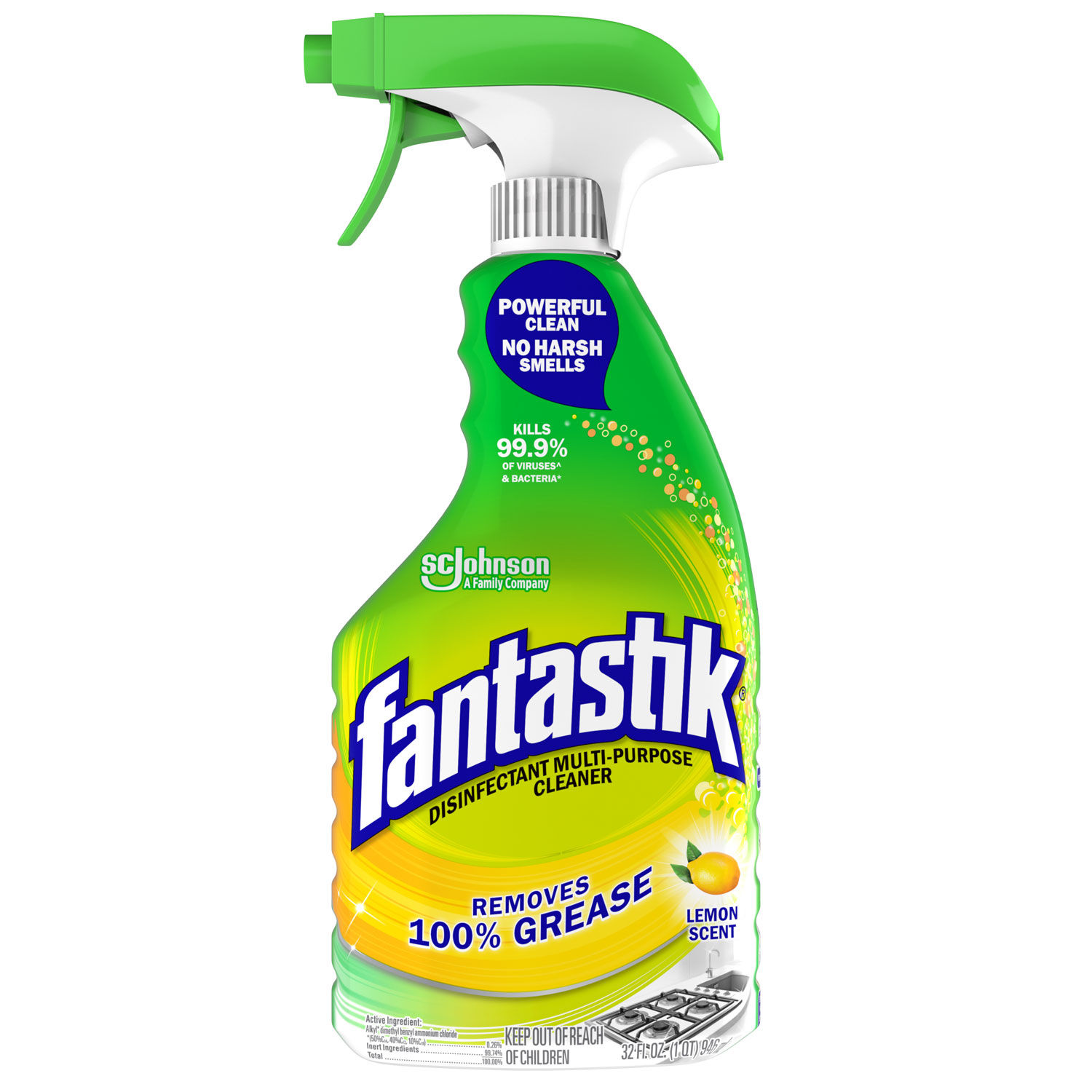 Disinfectant Multi-Purpose Cleaner Lemon Scent by Fantastikandreg; SJN306388EA