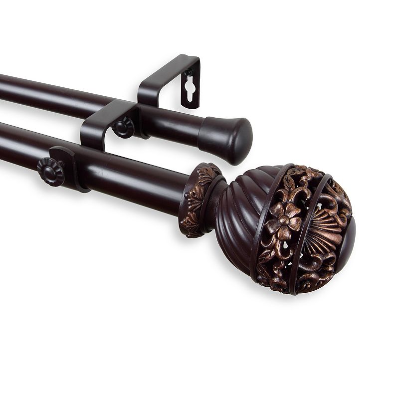 Rod Desyne 1 Lanette Double Curtain Rod