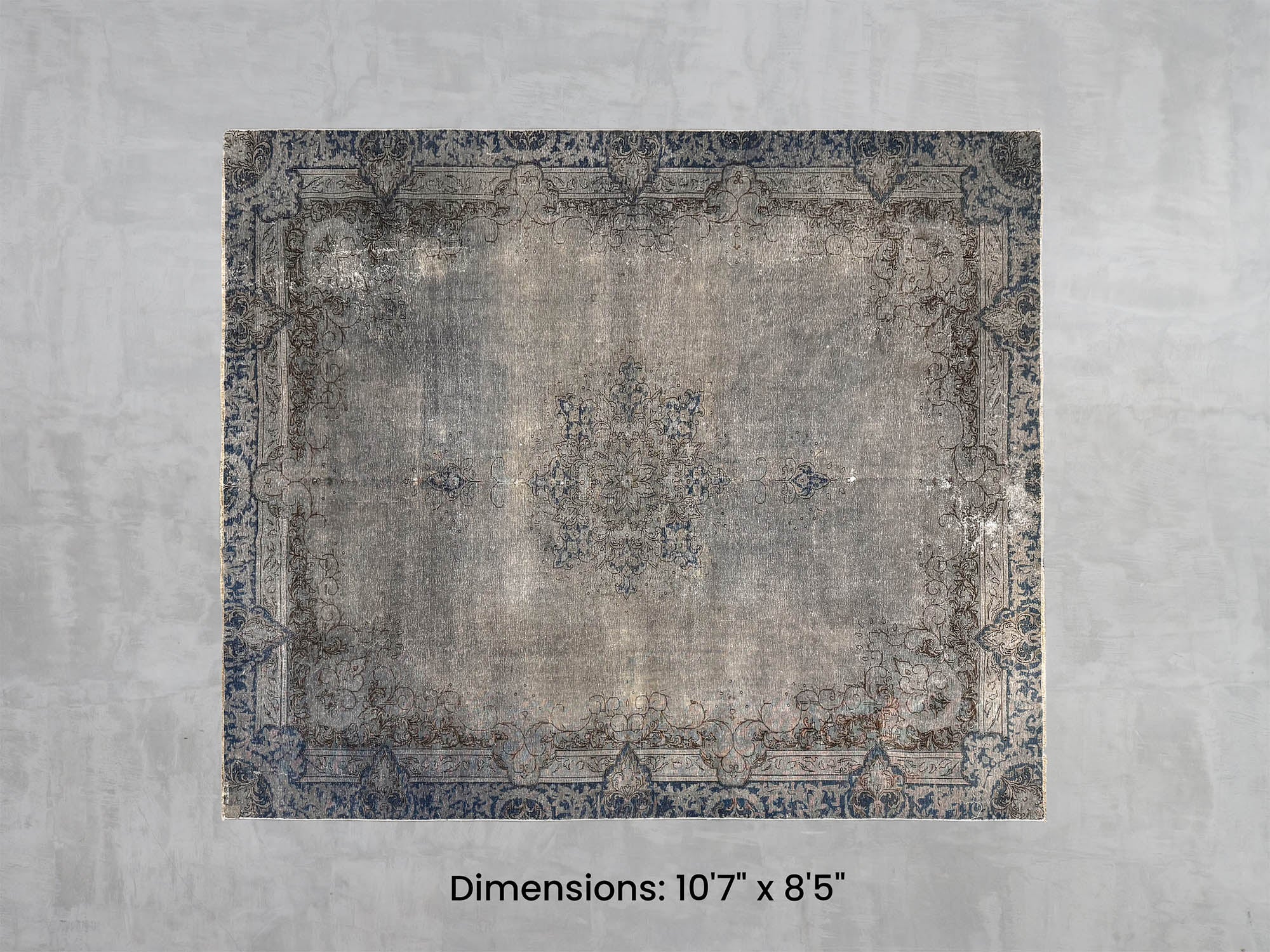 Namaste Rug -  Grey/Blue 10'7 x 8'5