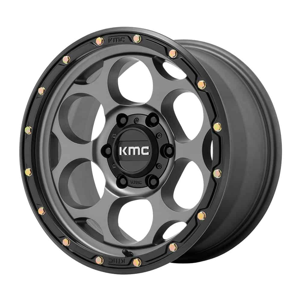 KMC KM541 DIRTY HARRY KM541 17X8.5 5X5.0 S-GRY BLK-LP 18MM