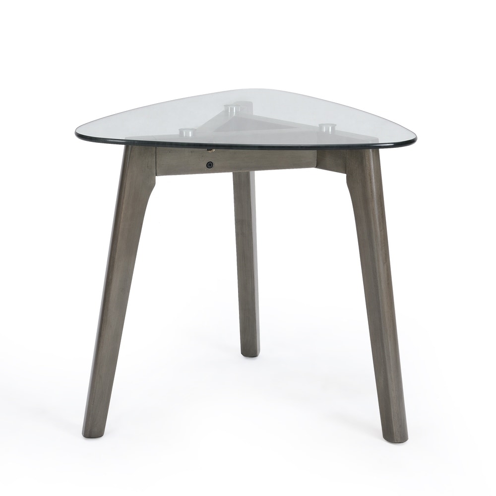 Wasco Indoor Wood and Glass End Table by Christopher Knight Home