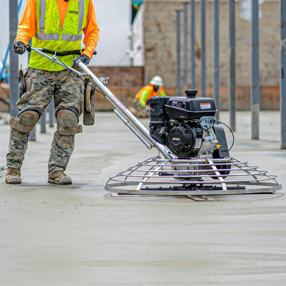 Tomahawk Power 36 in. Kohler Concrete Power Trowel Powered by 6 HP CH260 Kohler Engine for Concrete Finishing JXPT36K