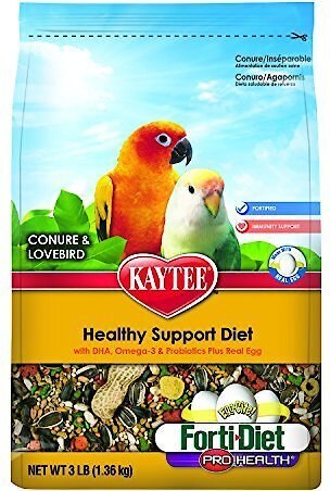 Kaytee Egg-Cite! Forti-Diet Pro Health Conure and Lovebird Food