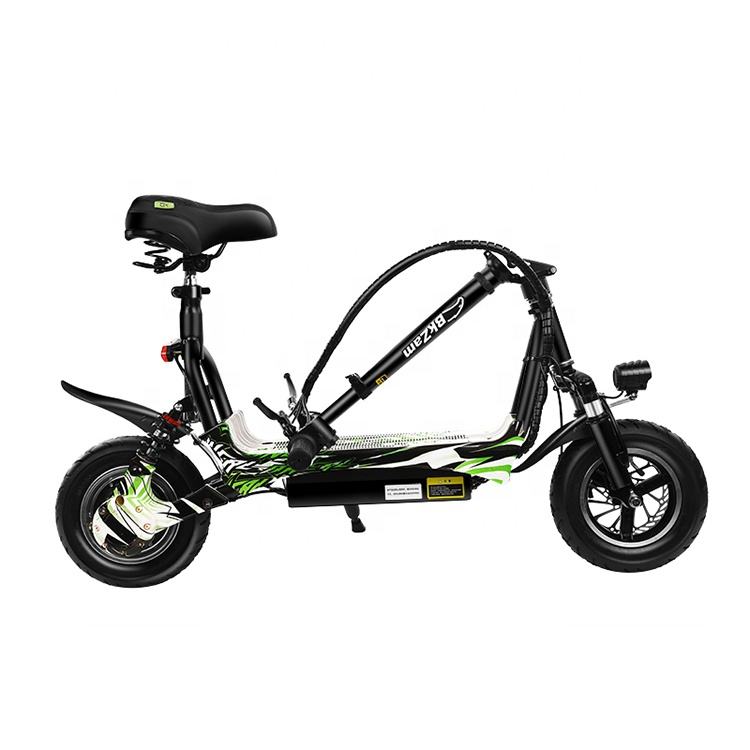 Cheap price good design battery 36v motor 500W e bicycle removeable popular hidden battery electric folding bike for adults