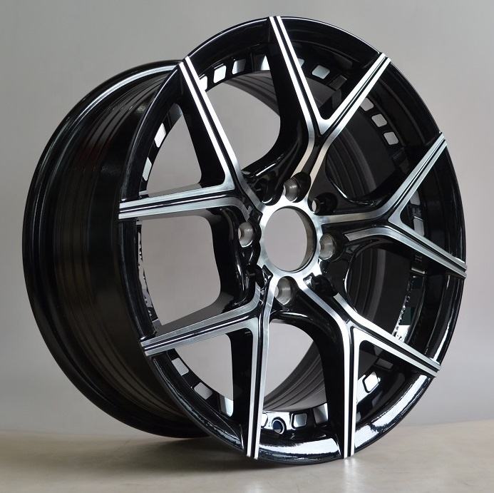 Aftermarket  Black Machined Face Passenger Car Wheels 18~22 inch 5x114/120 oy Rims Professional