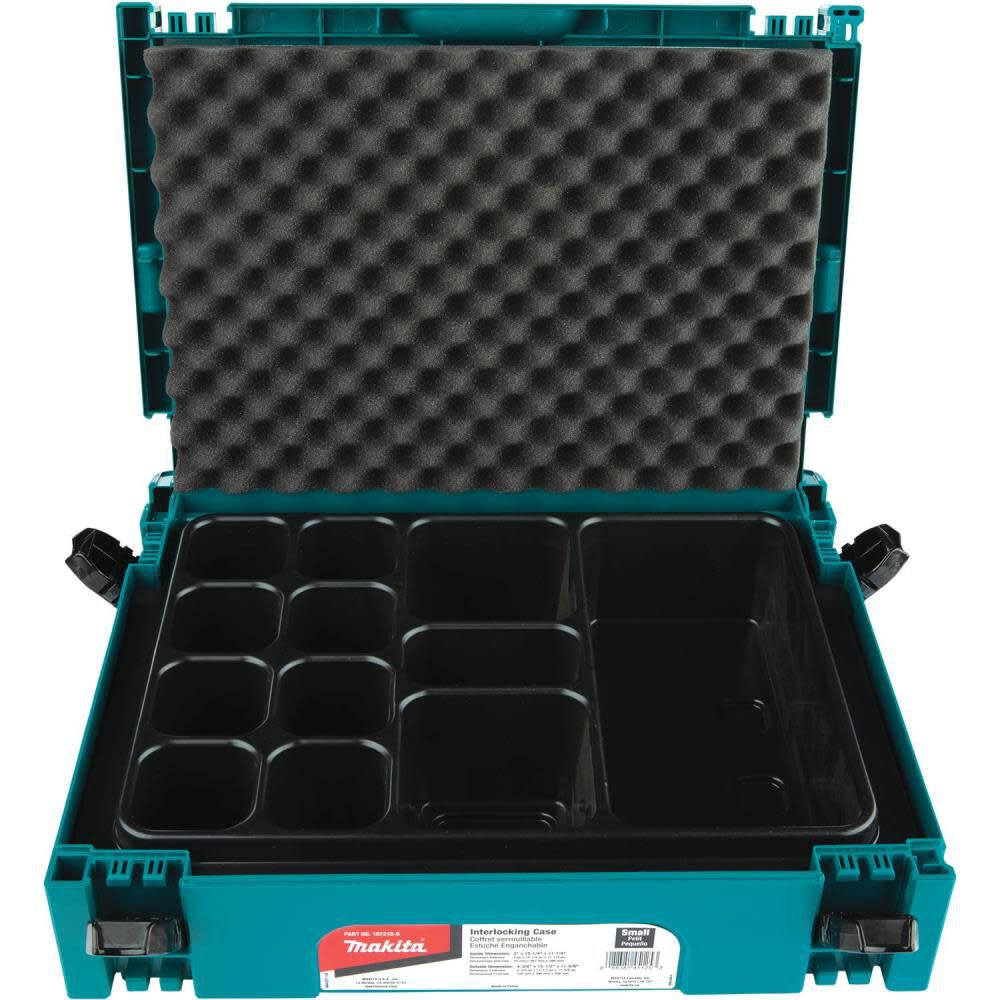 Makita MAKPAC Interlocking Case Universal Insert Tray with Foam Lid P-83674 from Makita