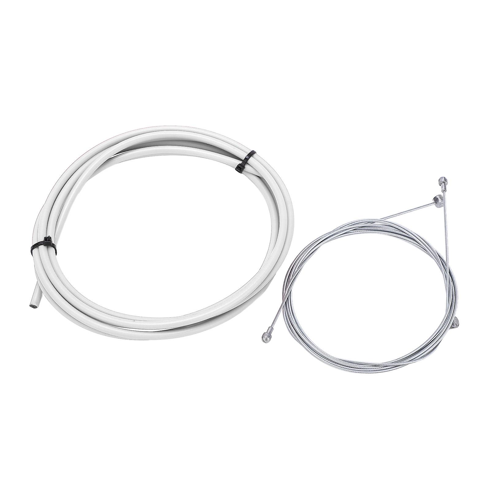 Bolany Bike Bicycle Brake Cable And Housing Set Stable Strong 5mm Bicycle Brake Cablewhite