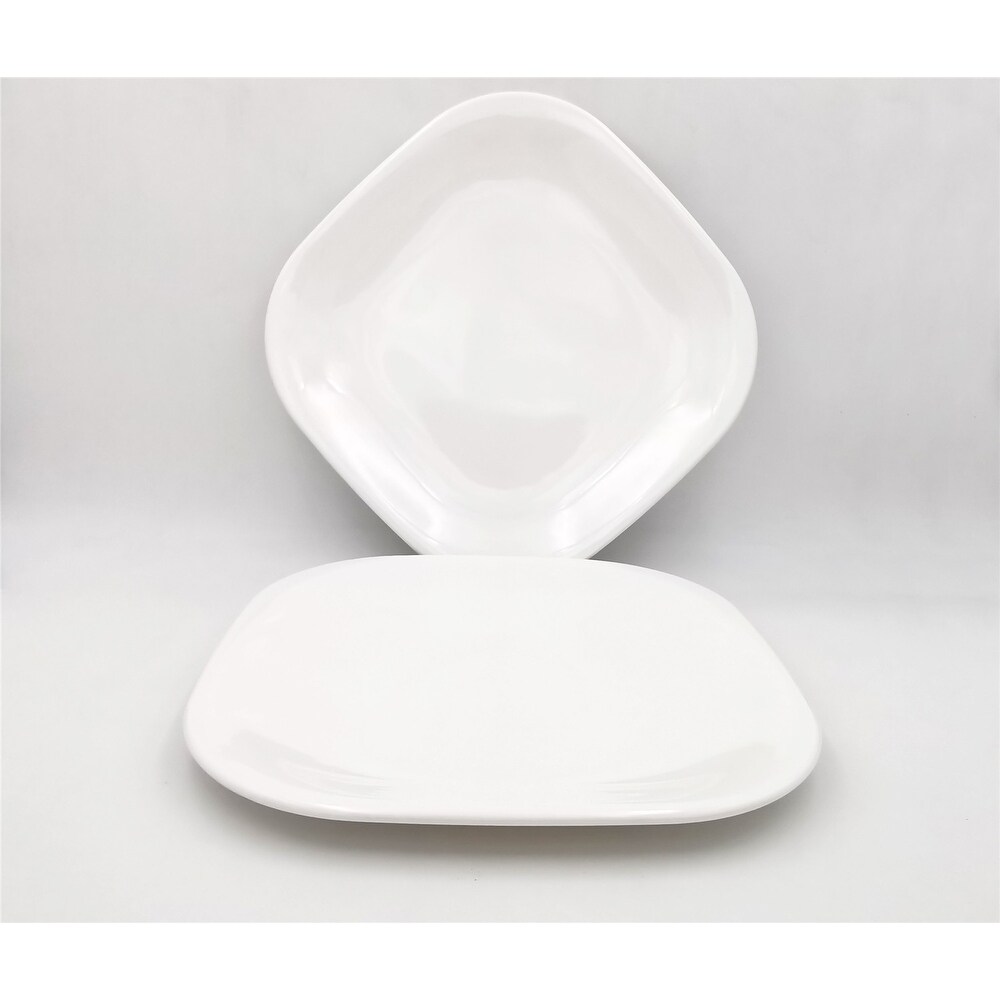 White square plates (Set of 6)   Modern   Contemporary   Square