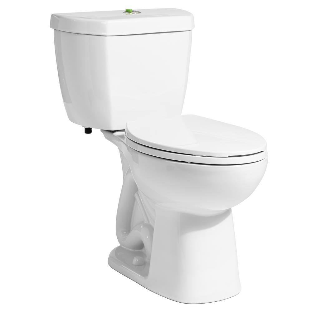 Niagara Stealth The Original 2-piece 0.50.95 GPF Dual Flush Elongated Toilet in White Seat Not Included N7717N7714-DF