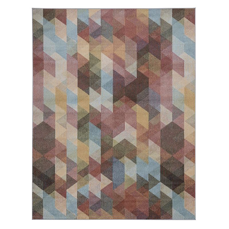 KHL Rugs Declan Contemporary Abstract Area Rug