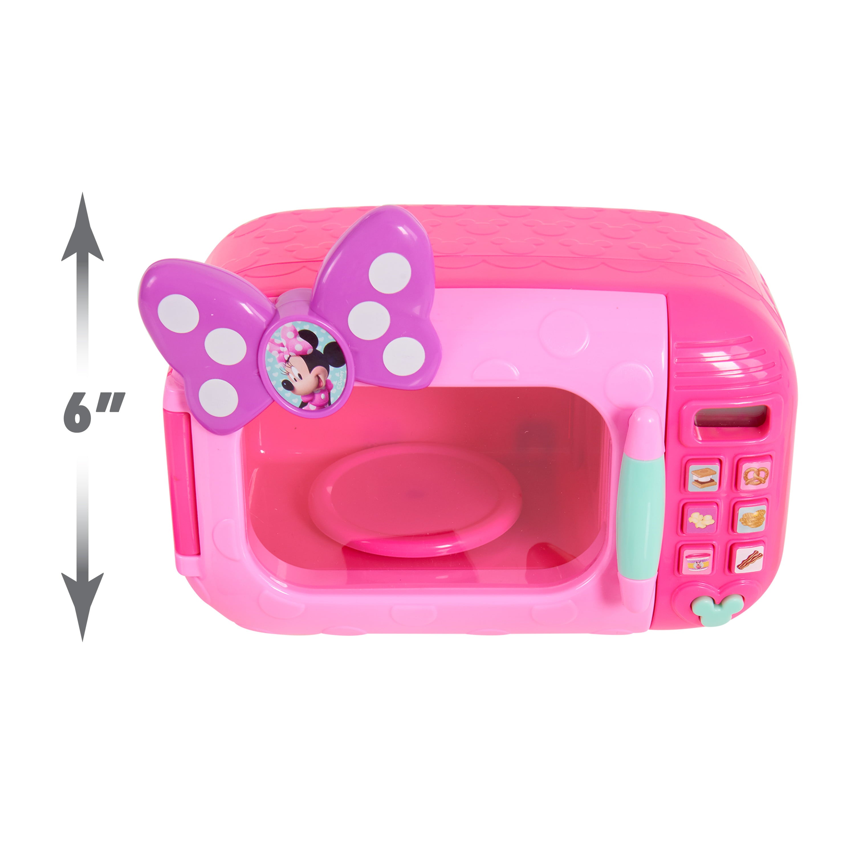 Minnie Mouse Marvelous Microwave Set, Officially Licensed Kids Toys for Ages 3 Up, Gifts and Presents