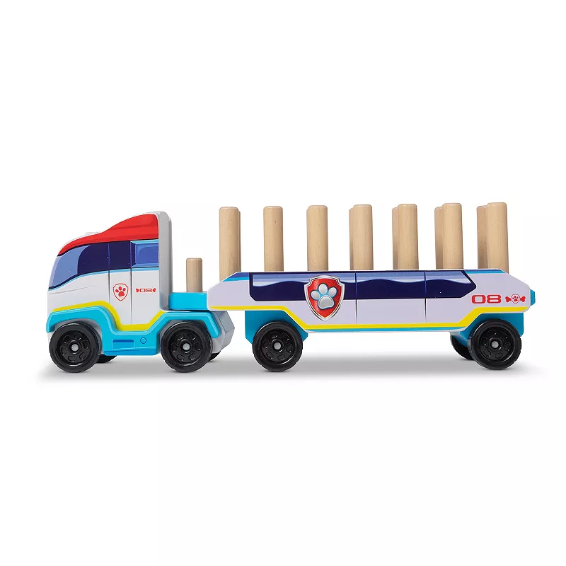 Melissa and Doug PAW Patrol Wooden ABC Block Truck