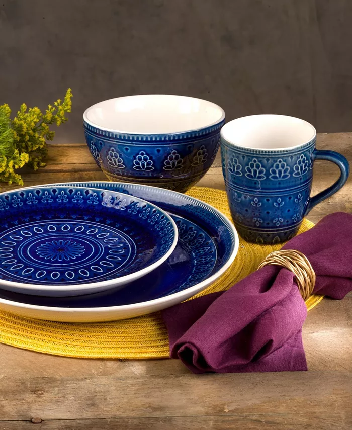 Euro Ceramica Fez Dinnerware Set 16 Piece