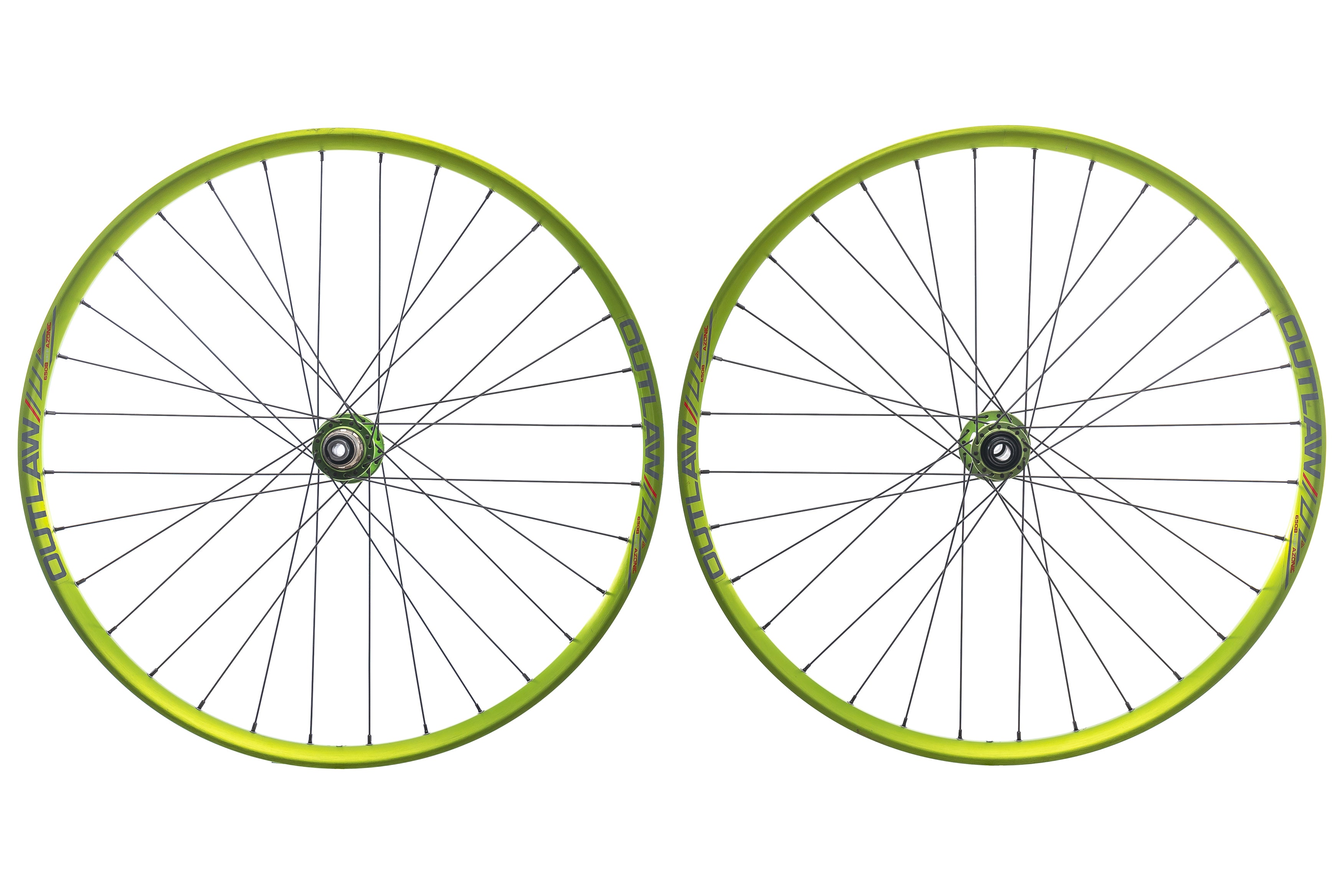Azonic Outlaw Aluminum Disc 650b Wheelset