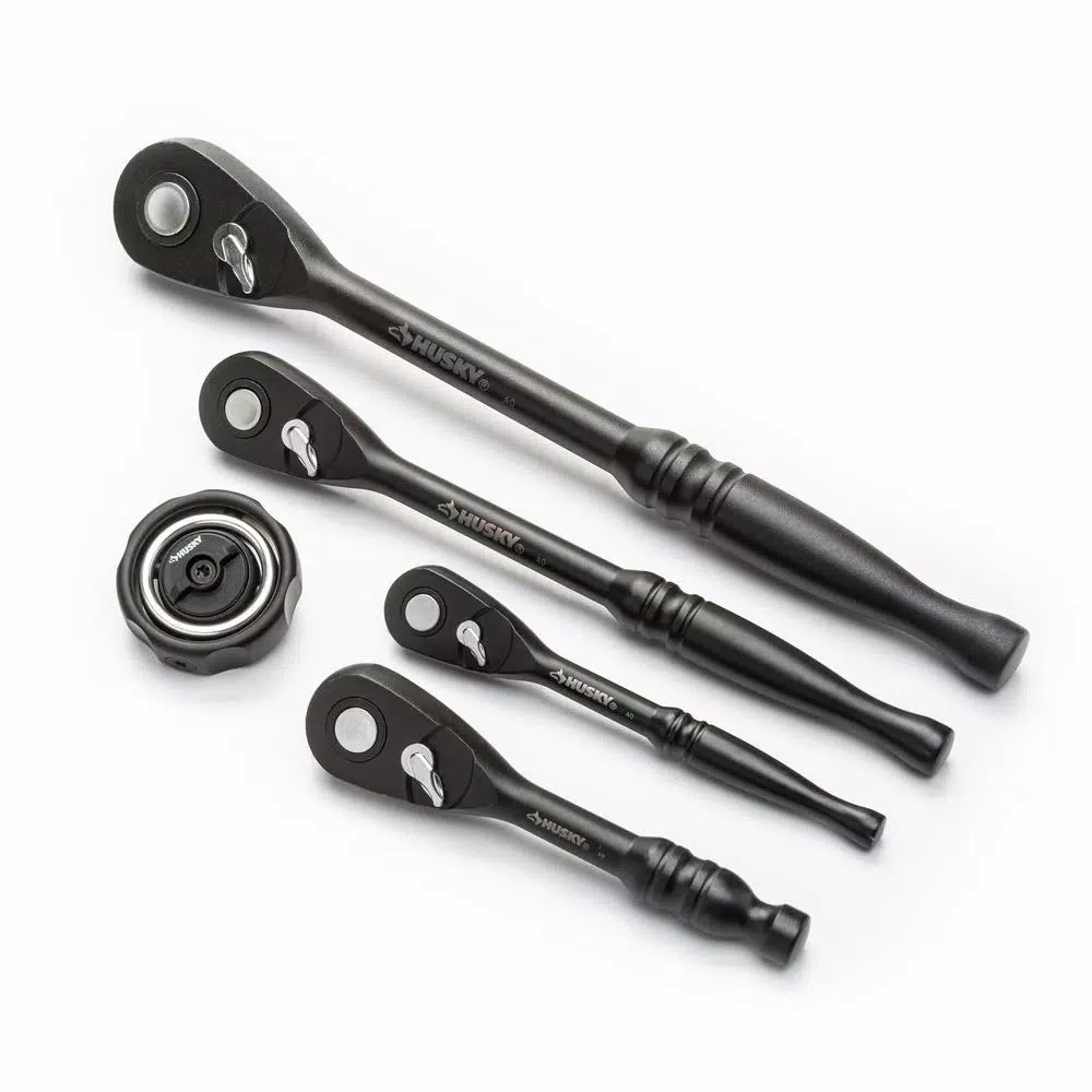 Husky 100-Position Ratchet Set (5-Piece) and#8211; XDC Depot