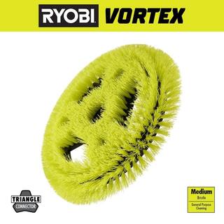 RYOBI 11 in. VORTEX Medium Bristle Brush A95MRB11