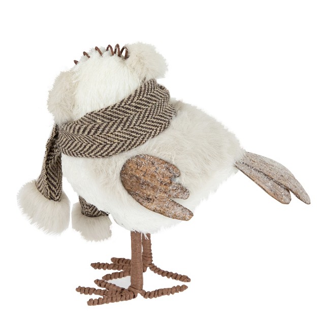 Winter Dressed Bird Tabletop Christmas Decoration