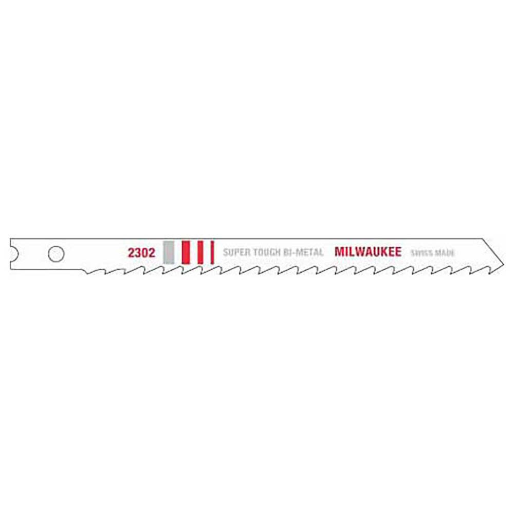 Milwaukee 4 in. 6 TPI Bi-Metal Jig Saw Blades 5PK 48-42-2302 from Milwaukee