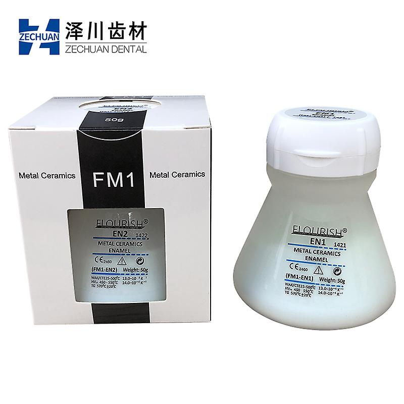 Born Pretty Flourish Jade Fm1 Enamel Window Translucent 50g Dental Metal Ceramics Porcelain Powder