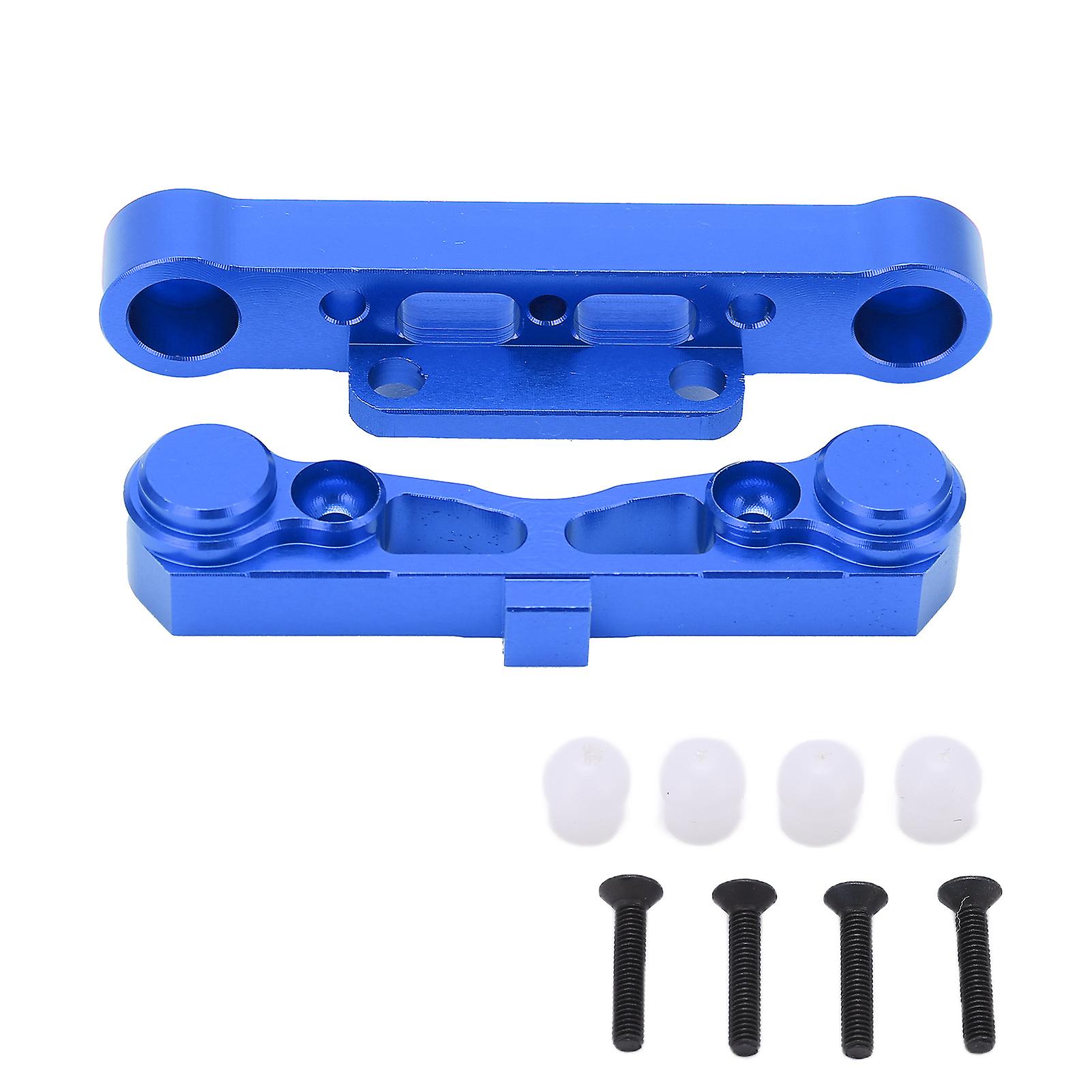 2pcs Front Lower Arm Code Aluminum Alloy Remote Control Car Upgrade Parts For 1/8 Arrma Kratonblue