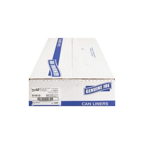 Genuine Joe Clear Trash Can Liners  GJO01013