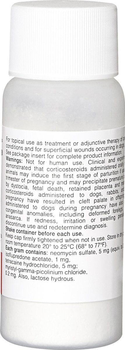 Neo-Predef with Tetracaine Topical Powder for Dogs， Cats and Horses