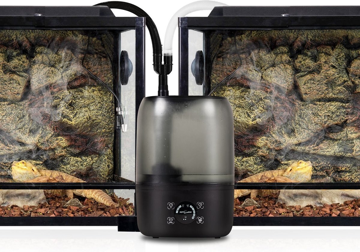 REPTI ZOO Digital Timing Reptile Terrarium Humidifier